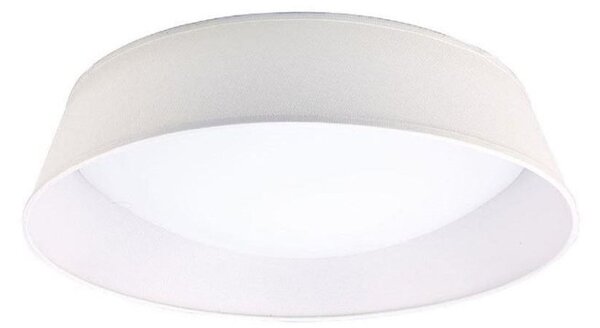 Mantra M4962 Nordica Integral LED Large Ceiling Light In White And Ivory - Dia: 600mm