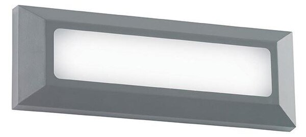 Saxby EL-40103 Severus Rectangle Guide Outdoor Wall Light in Grey