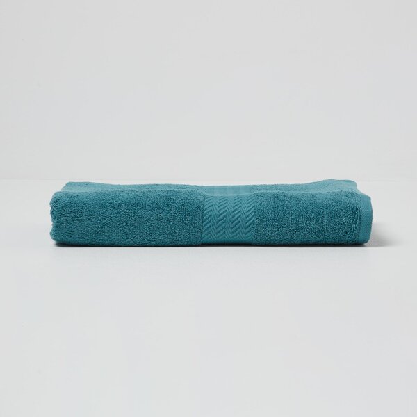 Homescapes Teal Luxury Bath Towel 500 GSM Egyptian Cotton