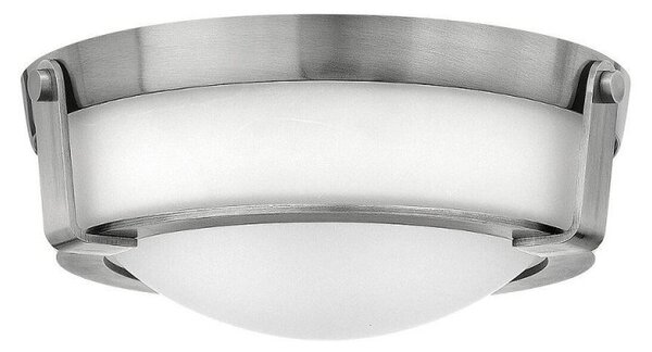 HK/HATHAWAY/F/S N Hathaway 2 Light Small Flush Mount Ceiling Light In Antique Nickel