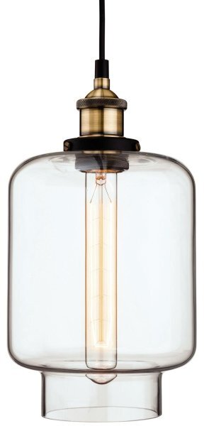 Firstlight Modern Vintage Style Glass Ceiling Pendant Light Shade - 3474AB