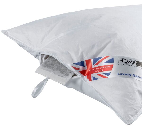 Homescapes Extra Fill Super Microfibre Lavender Pillow