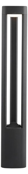 Searchlight 1005-500GY LED Outdoor Post Light With Clear Diffuser In Grey - Height: 500mm