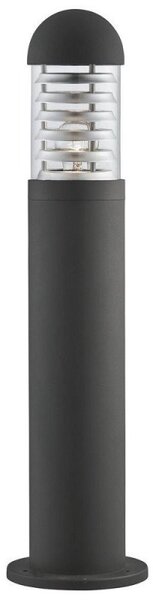 Searchlight 7900-600BK Outdoor Bollard Light With Polycarbonate Diffuser In Black - Height: 600mm