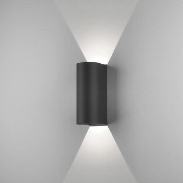 Astro 1384005 Dunbar LED Wall Light In Black - Height: 255mm