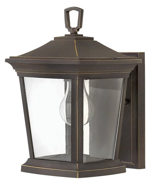 HK-BROMLEY2-S Bromley 2 Light Small Wall Lantern Light In Oil Rubbed Bronze