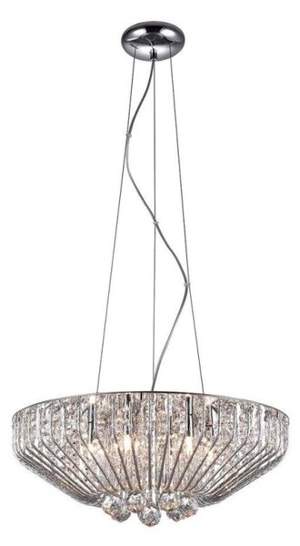 Impex Marco Six Light Ceiling Pendant Light In Chrome