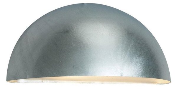 Norlys PARIS/L E27 GAL Paris 1 Light Large Wall Light - Glavanised