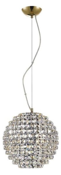 Impex CFH608241/S/G Nord Four Light Ceiling Pendant Light In Gold - Small- Dia: 300mm
