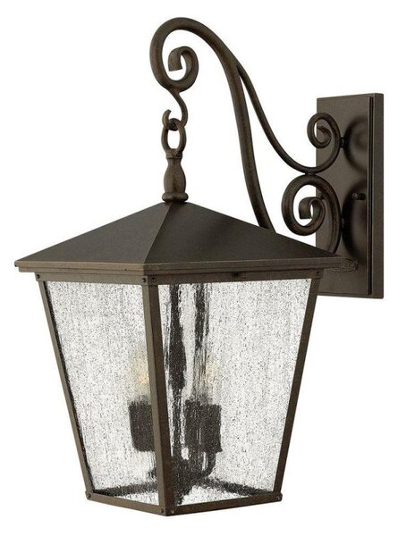 HK/TRELLIS2/L Trellis 4 Light Large Wall Lantern Light In Regency Bronze - Height: 565mm