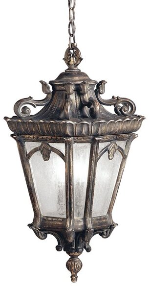 Elstead KL-TOURNAI8-XL Tournai 3 Light X-Large Chain Ceiling Lantern Light In Londonderry