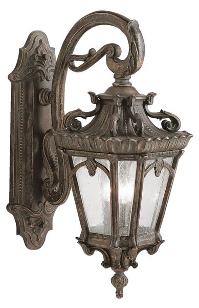 Elstead KL-TOURNAI2-XL Tournai 3 Light X-Large Wall Lantern Light In Londonderry
