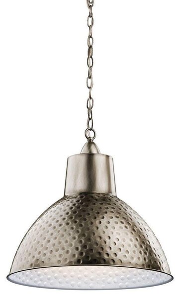 KL/MISSOULA/P/M Missoula 1 Light Large Ceiling Pendant Light In Antique Pewter - Dia: 467mm