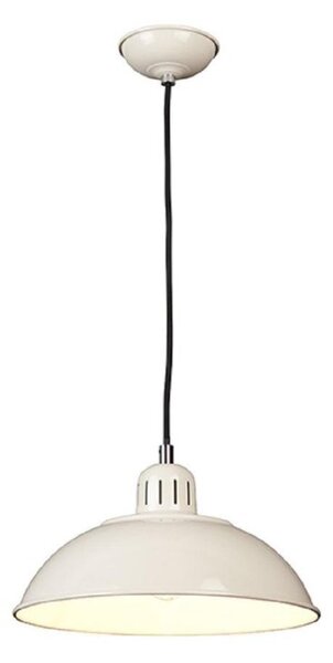 Elstead FRANKLIN/P CR Franklin 1 Light Ceiling Pendant Light In Cream