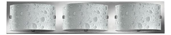 HK/DAPHNE3 BATH Daphne 3 Light Bathroom Wall Light In Polished Chrome