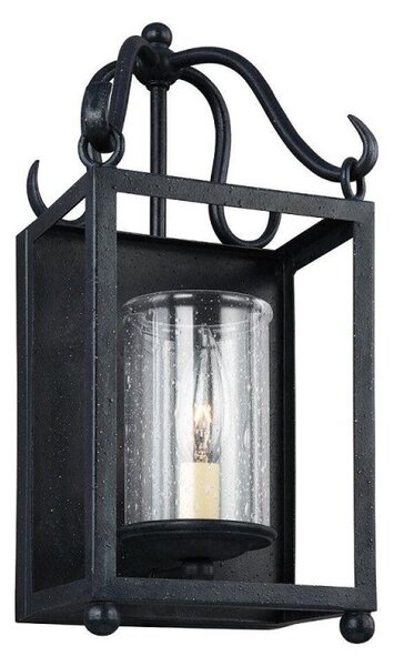FE/DECLARATION1 Declaration 1 Light Wall Light In Antique Forged Iron