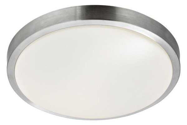 Searchlight 6245-33-LED Flush Ceiling LED Light In Aluminium With Polycarbonate