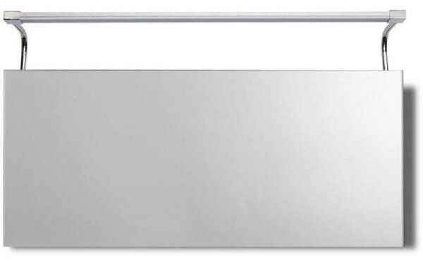 Mantra M5088 Sisley LED Straight Wall Light In Silver And Chrome