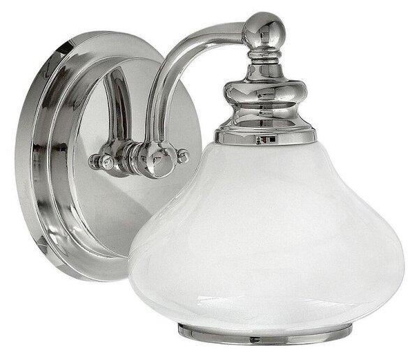 HK/AINSLEY1 BATH Ainsley1 Light Bathroom Wall Light In Polished Chrome