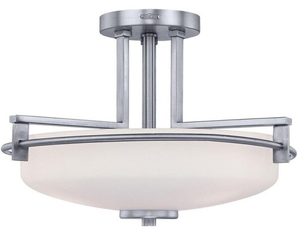 QZ/TAYLOR/SFBATH Taylor 3 Light Semi Flush Ceiling Light In Polished Chrome