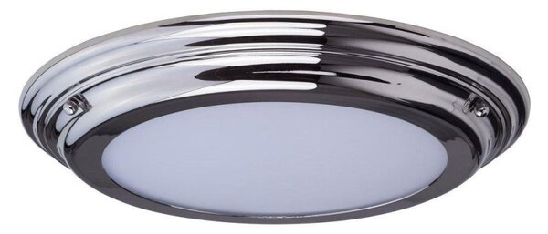 Elstead WELLAND/F PC Welland Medium Bathroom Flush Ceiling Light In Polished Chrome