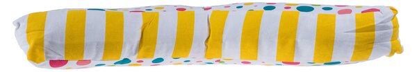 Multi Polka Dots & Yellow Stripes Children’s Star Floor Cushion