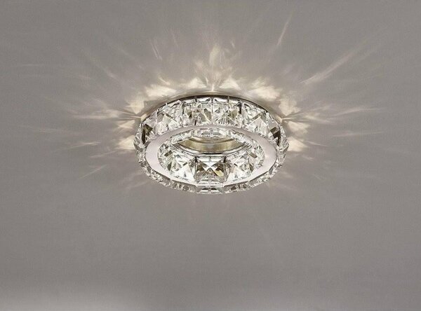 Diyas IL30836CH Galaxy Round Recessed Downlight In Polished Chrome