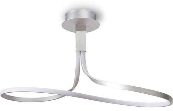 Mantra M4995 Nur LED Wide Ceiling Light In Polished Chrome - Dia: 860mm