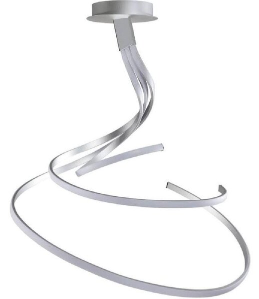 Mantra M5003 Nur XL LED Ceiling Light in Silver And Chrome - Dia: 910mm