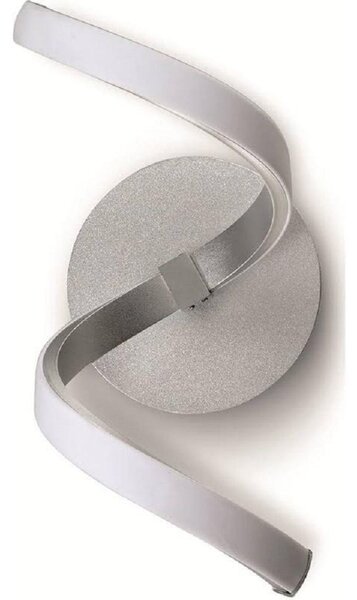 Mantra M5000 Nur LED Wall Light In Silver And Chrome