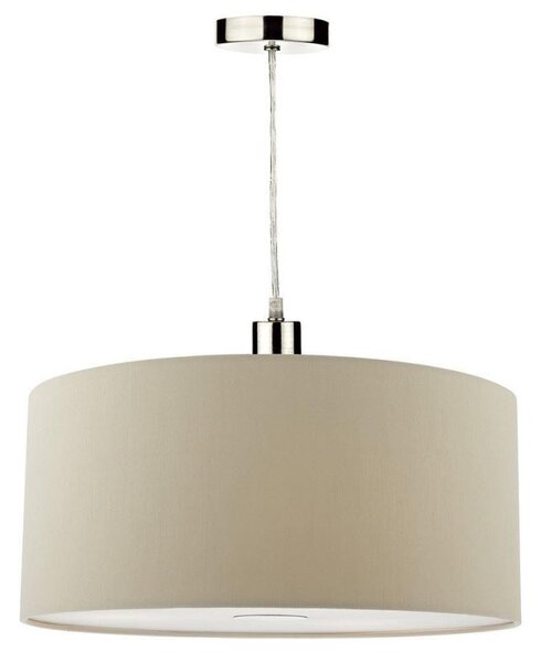 Dar RON6529 Ronda Easy Fit Pendant In Taupe - Dia: 400mm