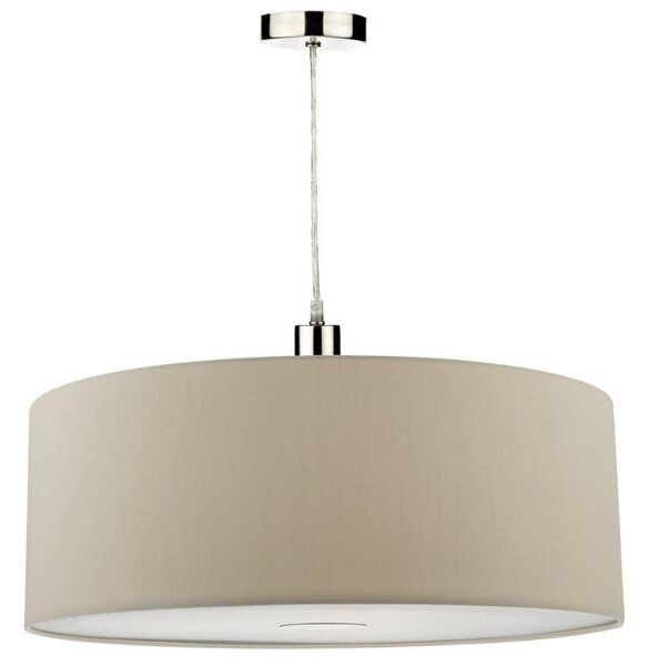 Dar RON8629 Ronda Easy Fit Pendant In Ecru - Dia: 600mm