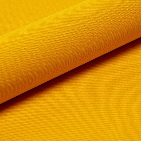 Homescapes Pure Cotton Plain Mustard Yellow Curtain Fabric Material