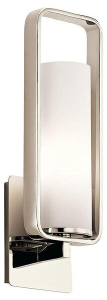 KL/CITYLOFT1 City Loft 1 Light Wall Light In Polished Nickel