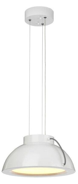 Elstead EUROPA/P/B Europa Medium LED Pendant In White - Dia: 349mm