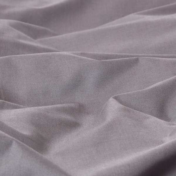 Dark Grey Egyptian Cotton Flat Sheet 200 Thread Count Single