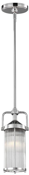 FE-PAULSON-MP Paulson Mini Pendant Light In Polished Chrome