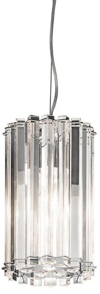 KL/CRYSTSKYE/MP Crystal Skye 1 Light Mini Pendant In Chrome