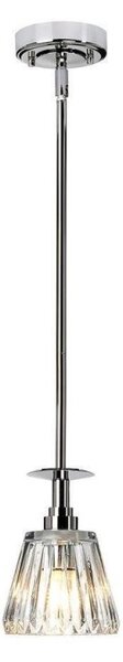 BATH/AGATHA1PPC Agatha 1 Light Bathroom Ceiling Pendant In Polished Chrome