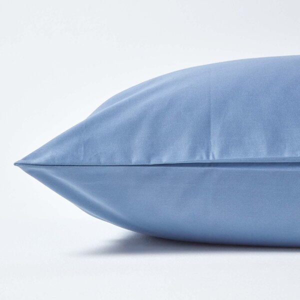 Air Force Blue European Pillowcase 1000 TC, 40 x 80cm