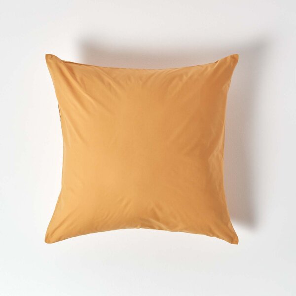 Mustard Yellow European Pillowcase Egyptian Cotton 200 TC, 40 x 40cm