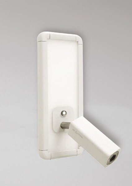 Mantra M5257 Ibiza 1 Light LED Adjustable Wall Light In White