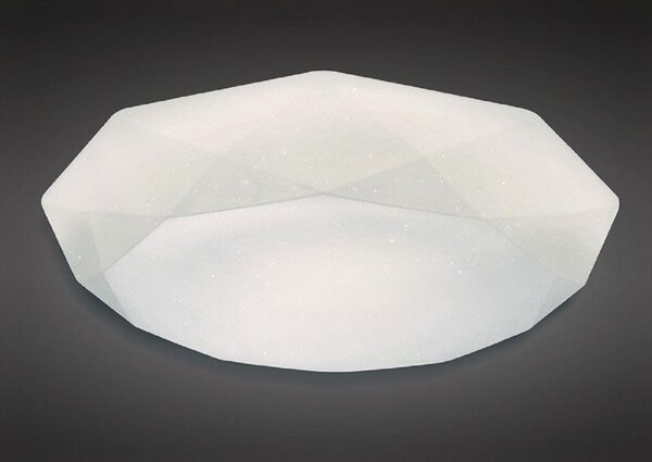 Mantra M5113 Diamante Small Flush Ceiling Light With 5000K - Dia: 390mm