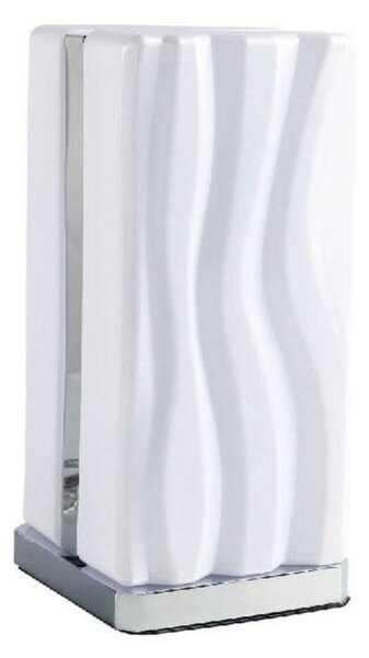 Mantra M5046 Arena LED Table Lamp In Chrome And White