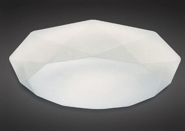 Mantra M5114 Diamante Large Flush Ceiling Light With 5000K - Dia: 520mm