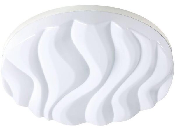 Mantra M5040 Arena LED Large Round Flush Ceiling Light In White