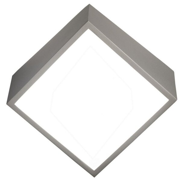 Mantra M5483 Mini Square Outdoor Wall Light In Silver