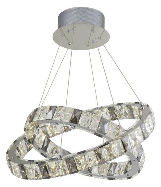 Searchlight 4812-2CC Optica Ceiling Pendant Light In Chrome