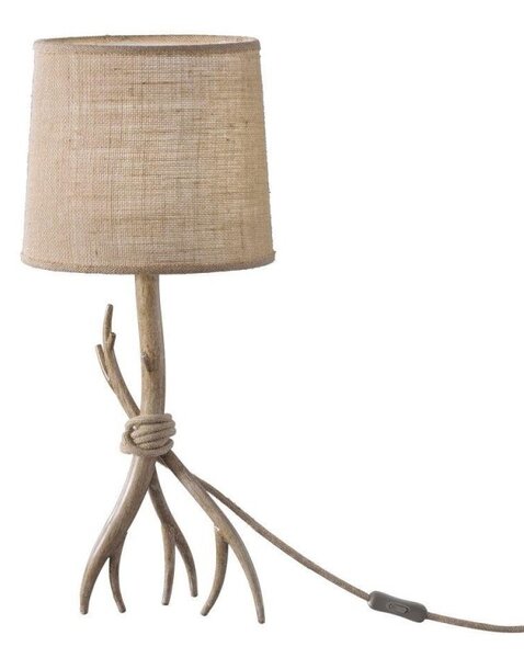 Mantra M6181 Sabina 1 Light Table Lamp In Imitation Wood