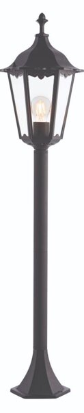 Endon 76550 Burford Outdoor Bollard Light In Matt Black